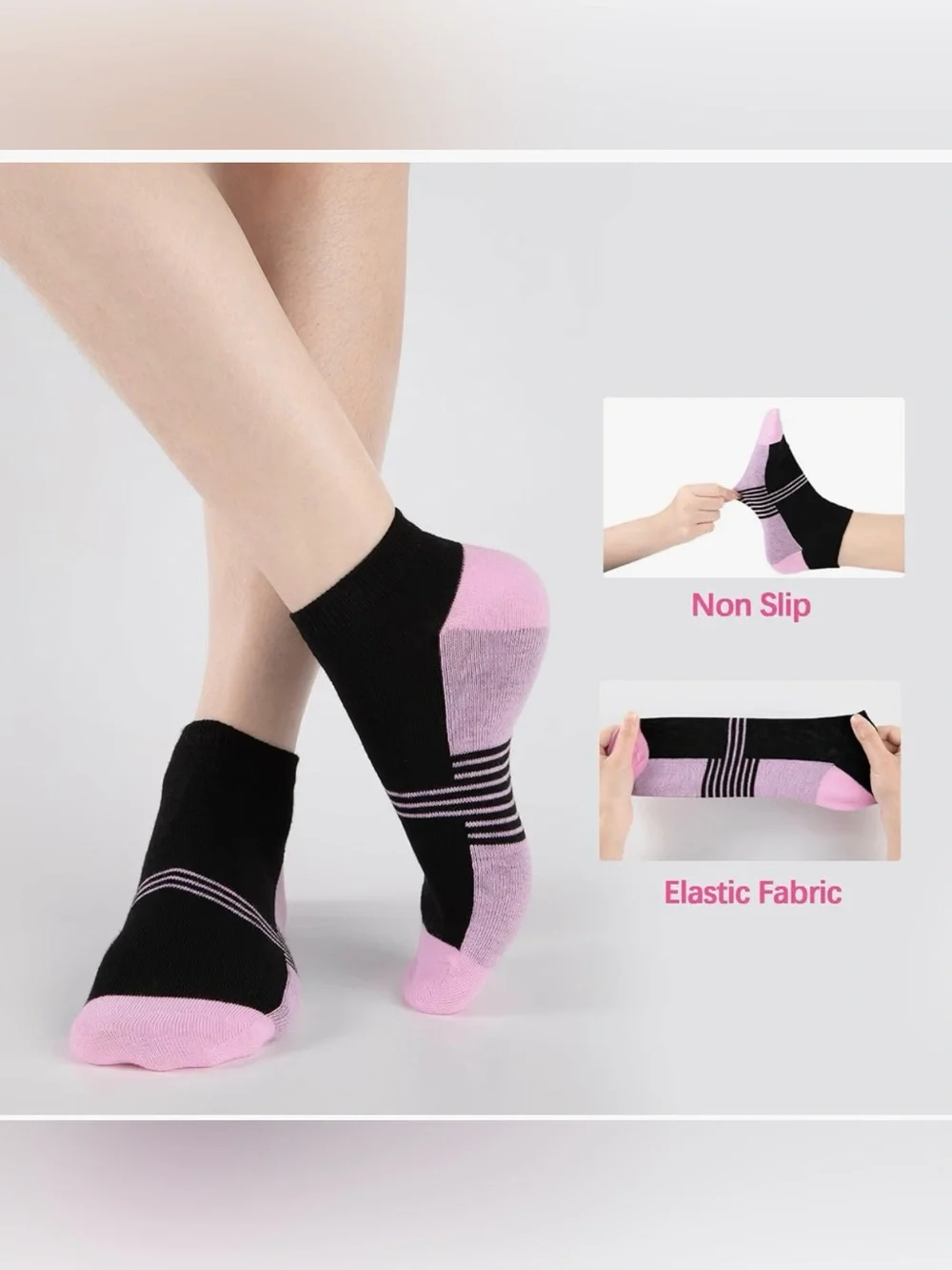 15 Pairs Womens Ankle Socks Thin Low Cut Casual Socks